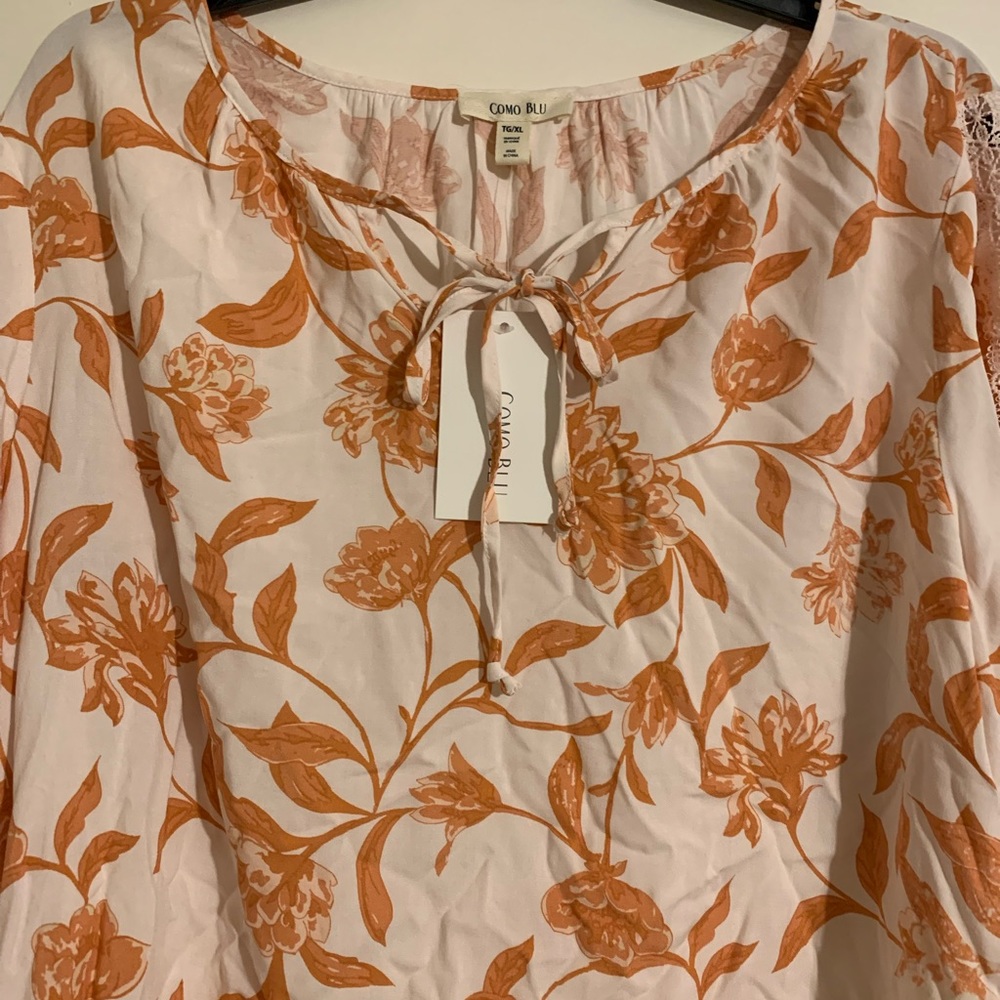Long sleeve blouse